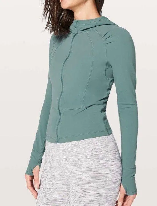 Move With Ease Jacket Mystic Green