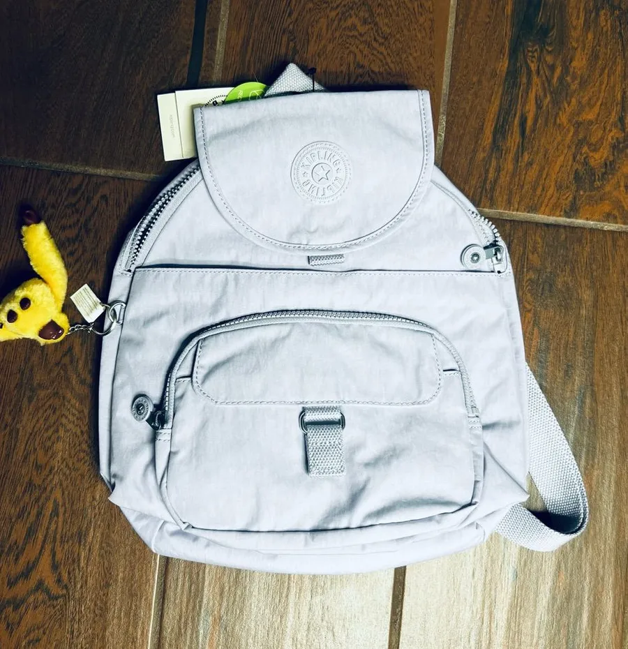 Kipling Queenie Backpack Lavender and Yellow NWT Mini Backpack Purse