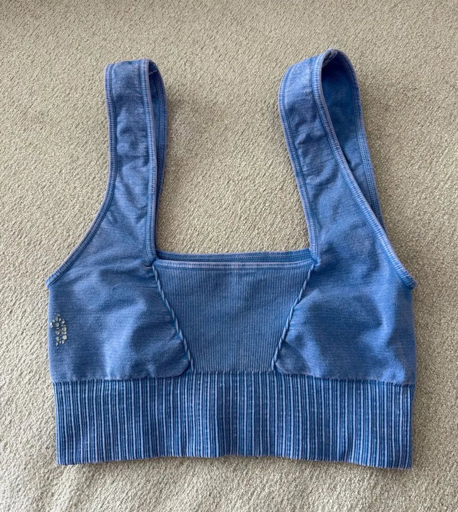 Free People Good Karma Square Neck Bra