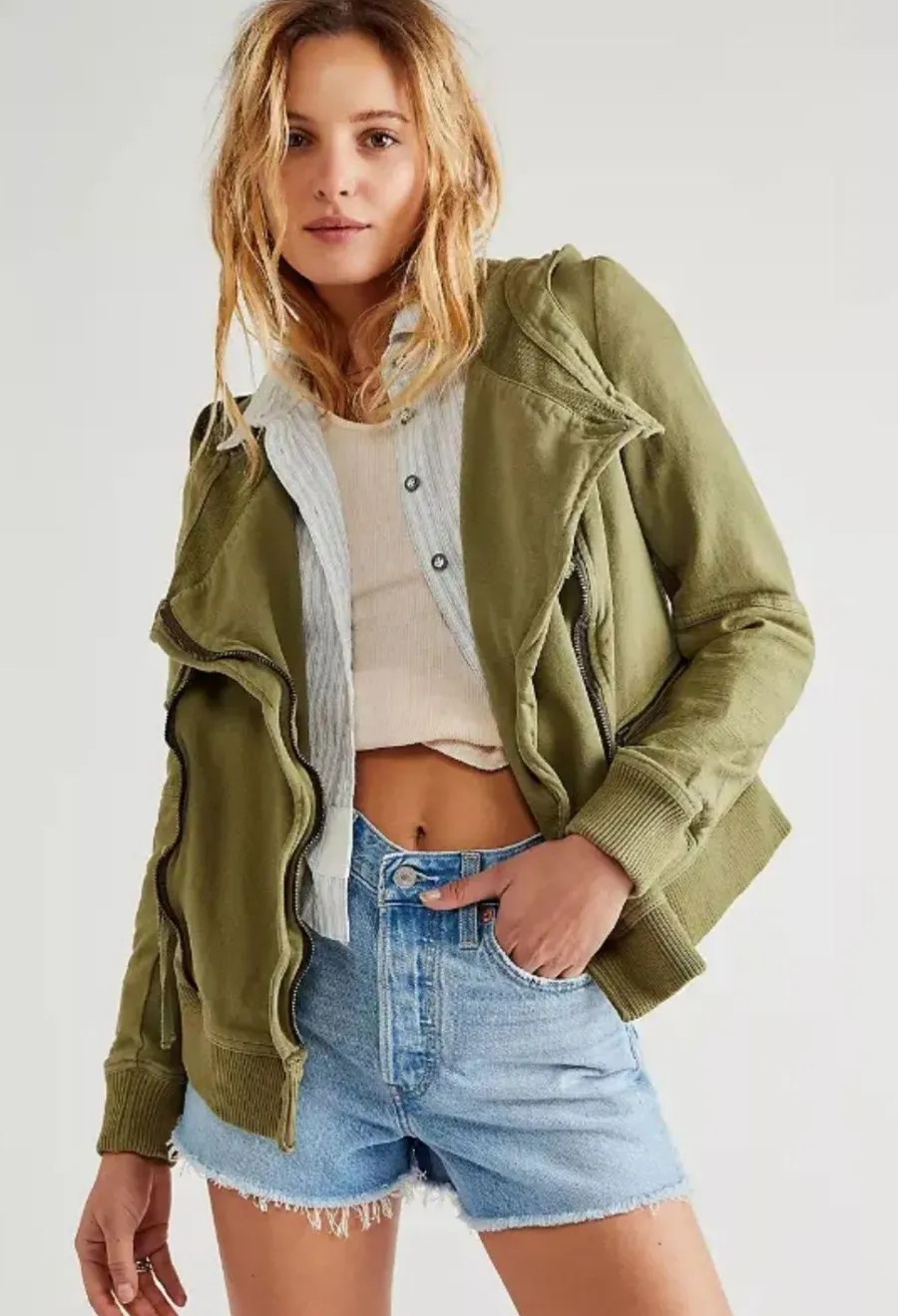 Free people Carmen Moto Jacket.
