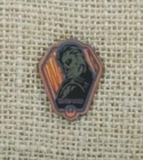 Disney Star Wars The Force Awakens Chewbacca Chewie Enamel Pin Rebel Crest