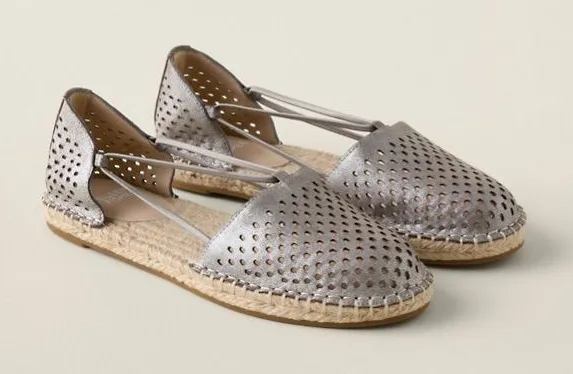 NEW EILEEN FISHER lee 2 espadrille in mica Size 5.5 B17B