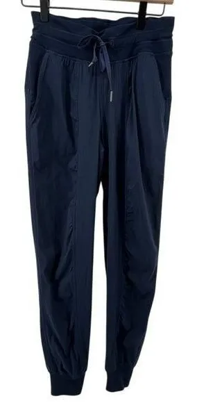 Lululemon Women 4 Dance Studio Mid-Rise Jogger Pant True Navy Athleisure