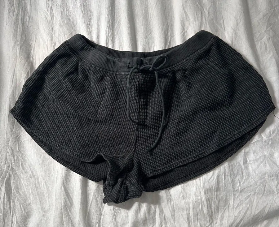 aerie offline waffle shorts