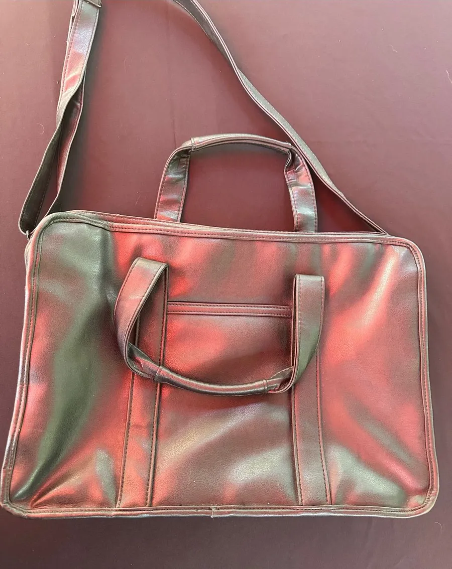 Classic Women's Black Laptop Tote Bag
