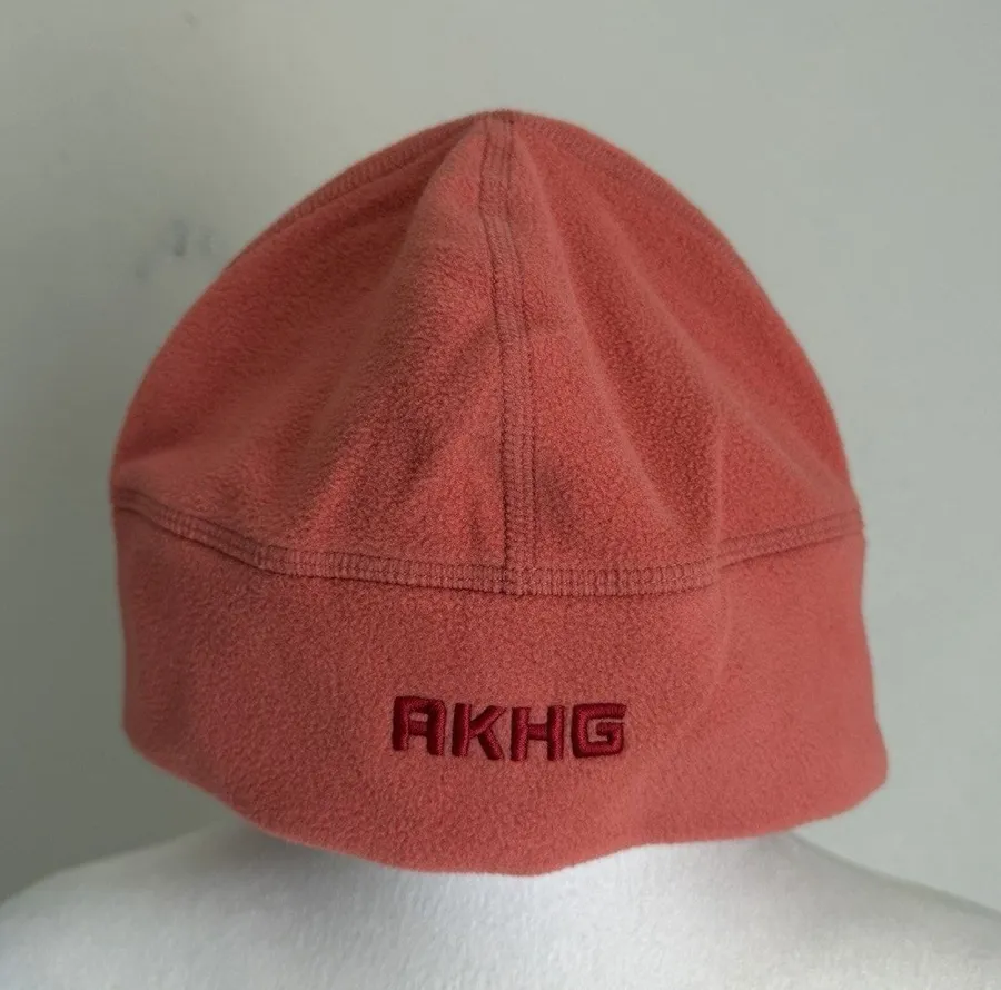 Duluth Trading Co Alaskan Hardgear Beanie Hat Women M/L Pink Fleece Gift Winter