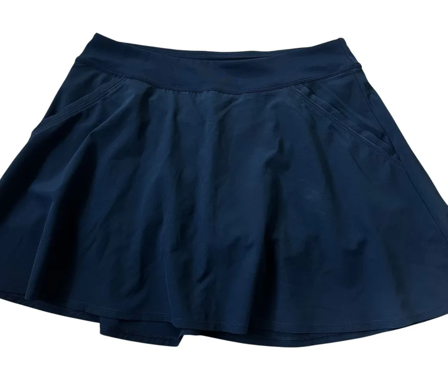 Under Armour Blue Athletic Mini Skort/Skirt Women's Size Medium | 15-5
