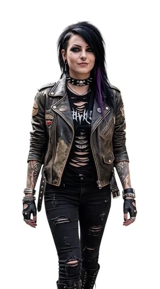 Black Faux Leather Skull Spiked Choker Collar Necklace Gothic Punk Biker 20 In