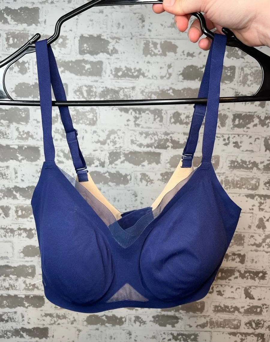 Honey love | women blue bra 36B/C fits like a medium Size undefined