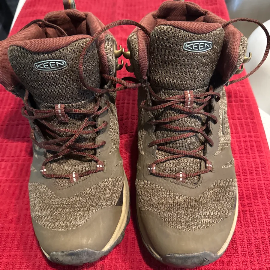 *MINT Keen Terradora II Womens 7.5 Waterproof Hiking Boots Canteen/Andorra NIB