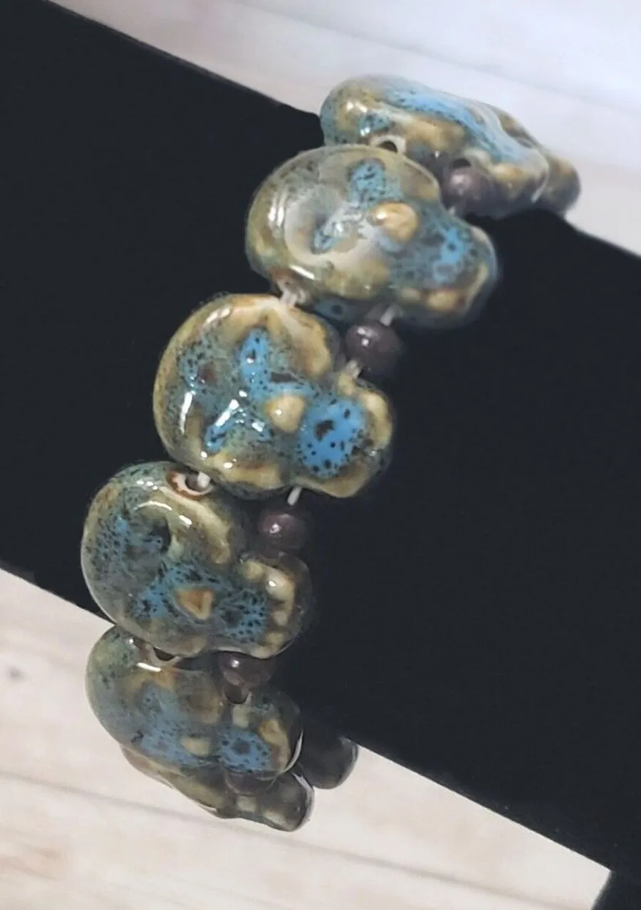 Vintage Stretch Bracelet / Bangle
