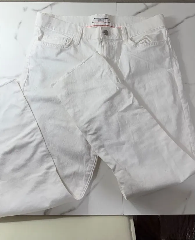 Size 8 Tommy Hilfiger White Jeans