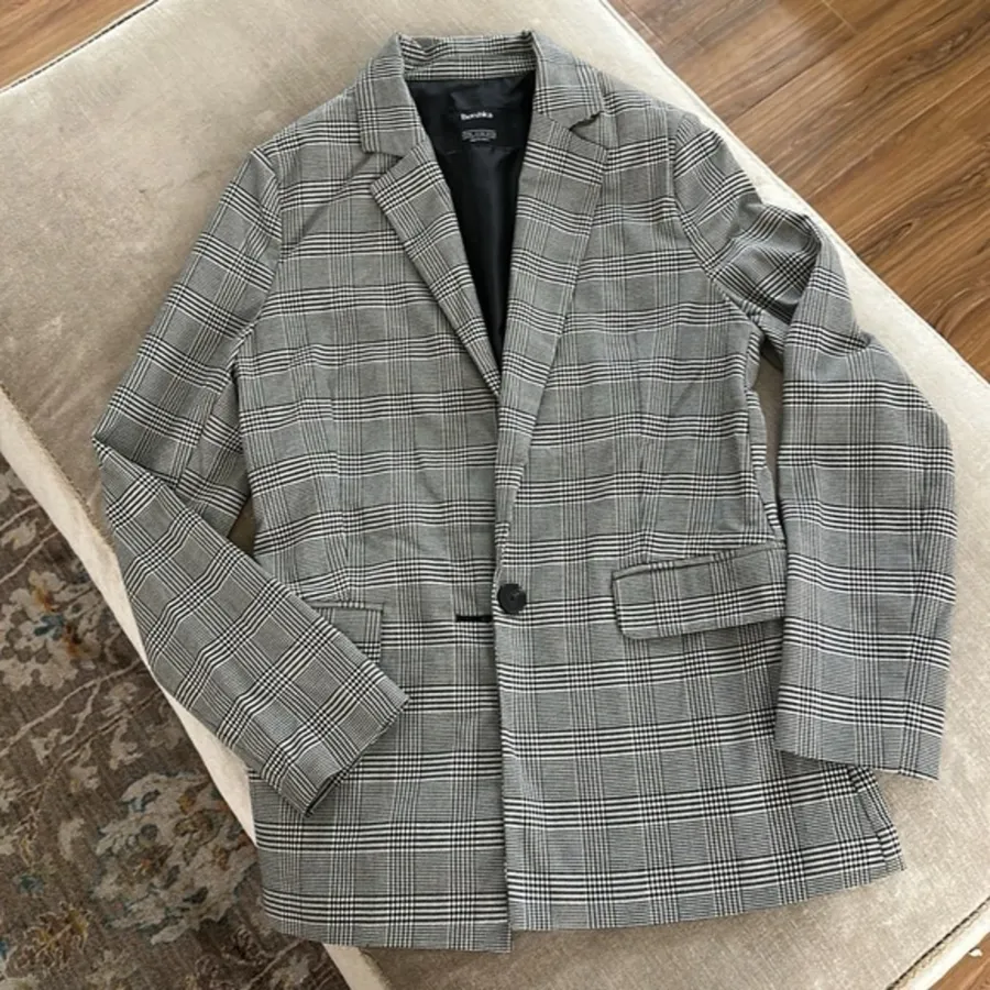 70- NWT Plaid Blazer XS