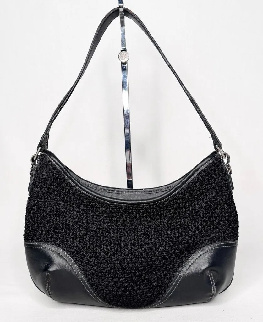 THE SAK BLACK SMALL HOBO BAG