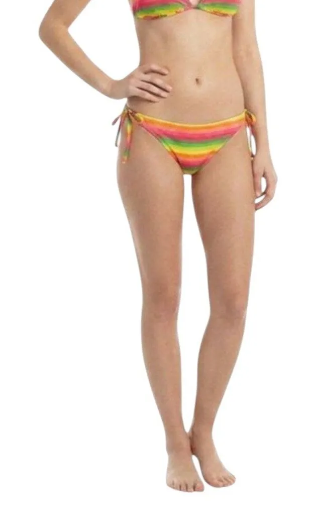L*Space Women's Lily Striped Full Cut Swim Bottom Separates, S