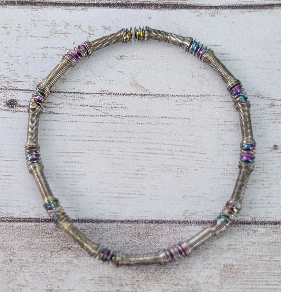 Unusual Stretch Bracelet Spring Like