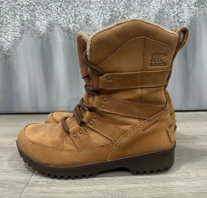 SOREL Women’s Meadow Lace Premium Snow Boot Soze 7