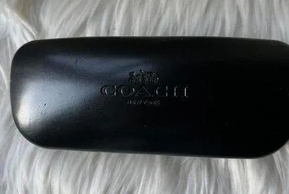Coach Black Eyeglass Case