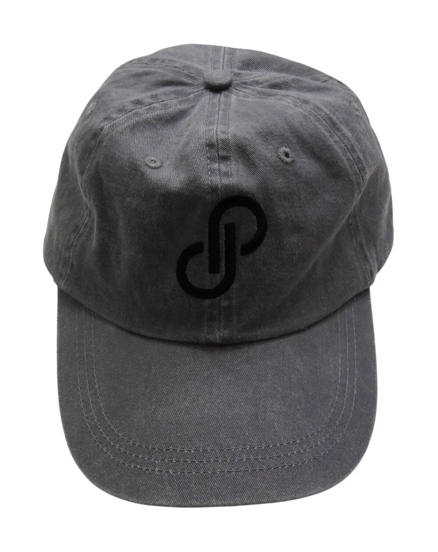 Poshmark Gray Black Logo Baseball Cap Poshfest 2024