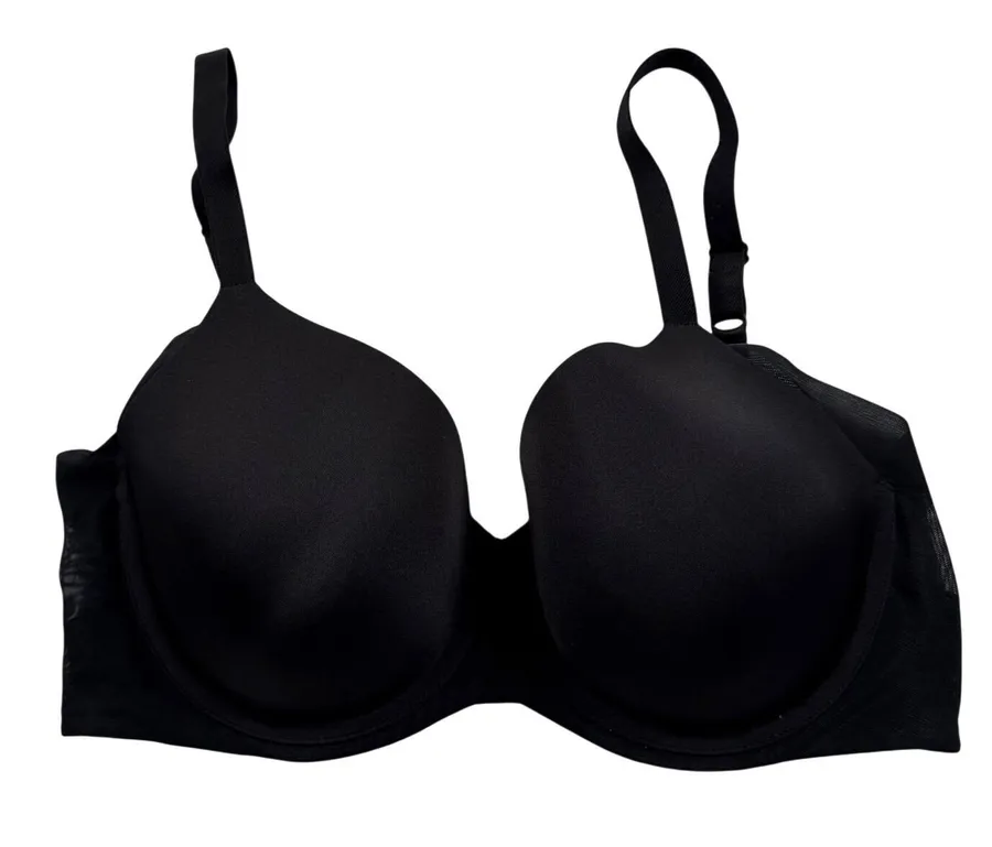 Wacoal Ultimate Side Smoother Underwire T Shirt Bra Womens 38D Black 853281