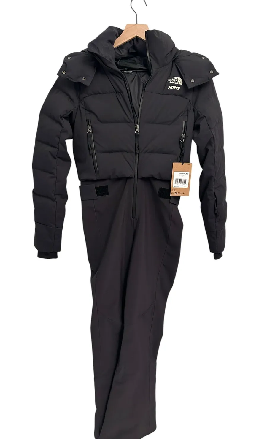 THE NORTH FACE X SKIMS OFF THE CLOCK ONE PIECE snowsuit Small New with tags