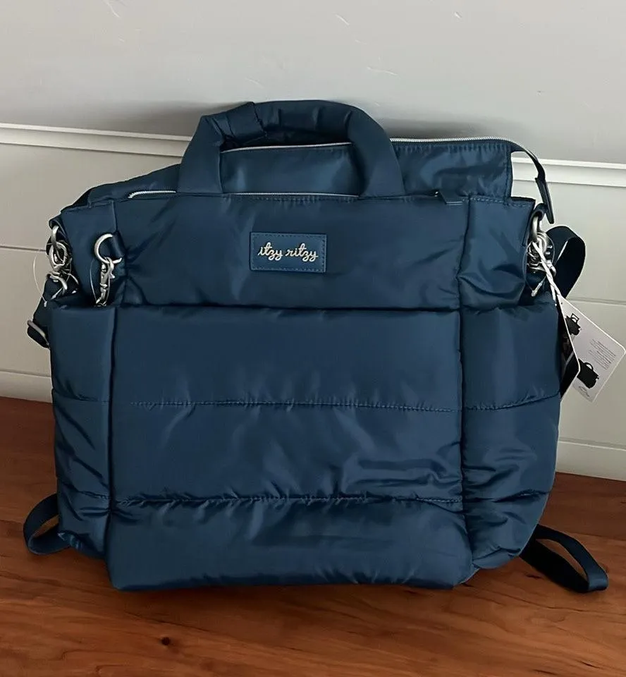 Itzy Ritzy Dream Convertible Diaper Bag Blue