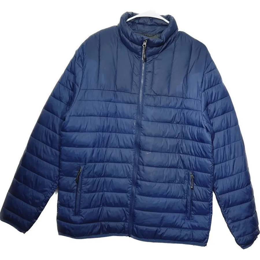 Swiss tech, adult, medium, light weight, puffer coat Blue