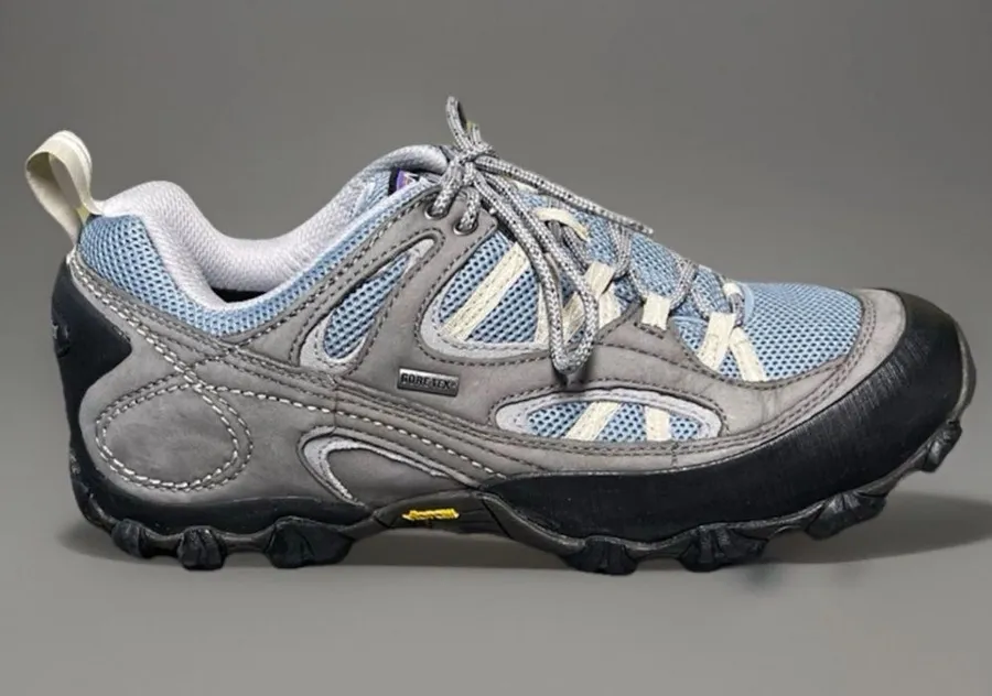 Patagonia Drifter A/C GTX Women's Waterproof Hiking Shoes Gray/Blue Size 11