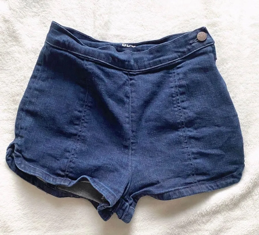 Retro High Waist Pin Up Short