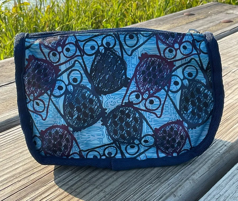 Cute Owl Cosmetic Toiletry Bag 2