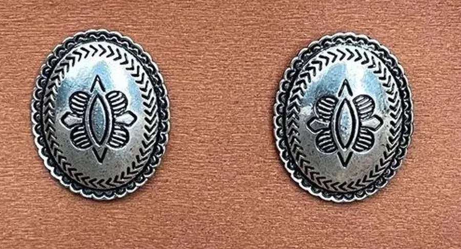 Filigree Concho Earrings