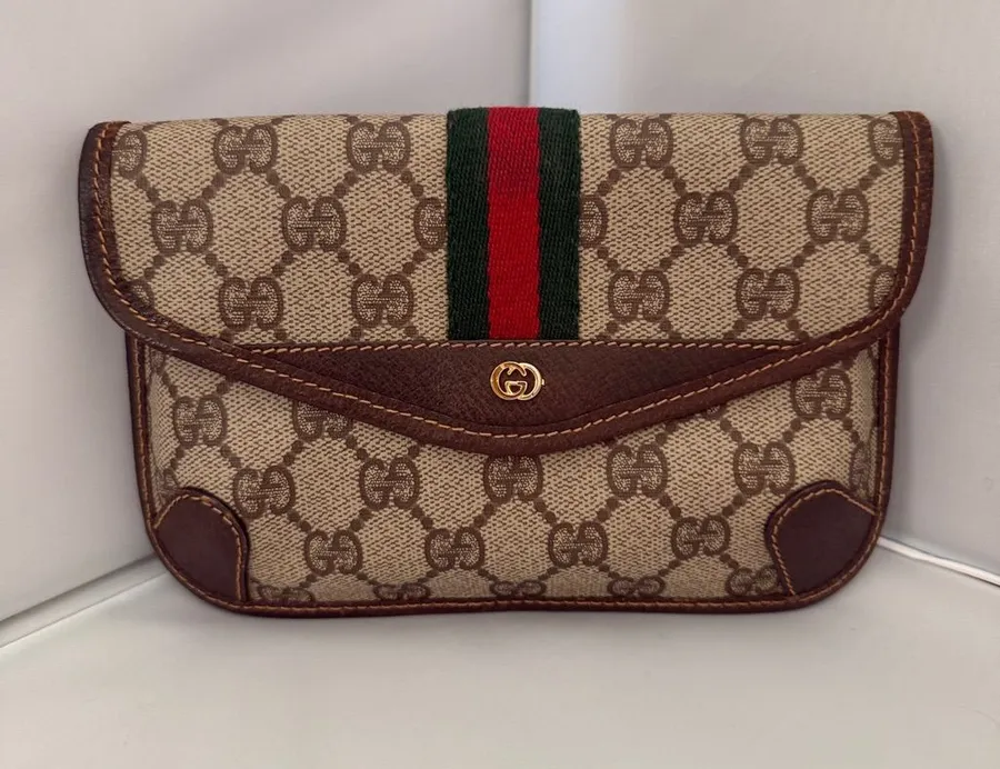 Gucci Sherry line accessory pouch