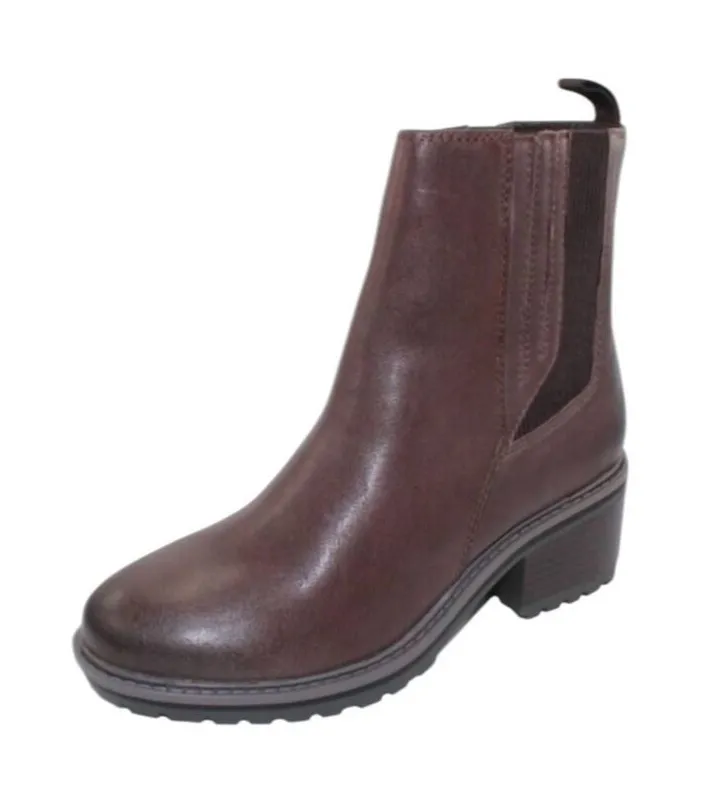 SALVIA women's meara ankle boots in cafe 41 Brown Size 10.5