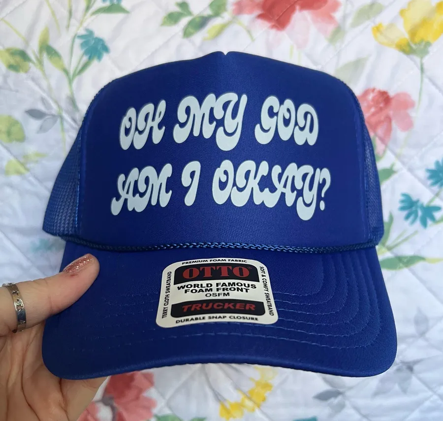 Megan Moroney hat Blue