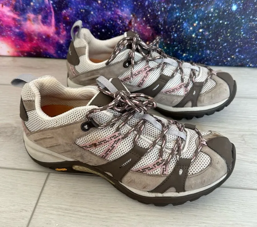 Merrell Siren Sport Elephant Pink Women Sz 9 Vibram Trail Hiking Shoes