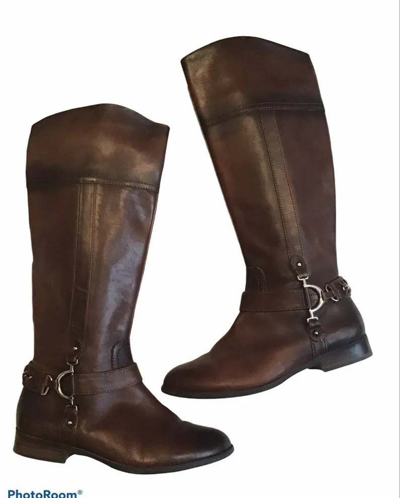 Alex Marie Taylour Leather Riding Boots