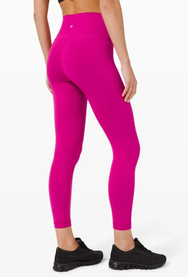 Lululemon Wunder Train Leggings in Ripened Raspberry | Size 4
