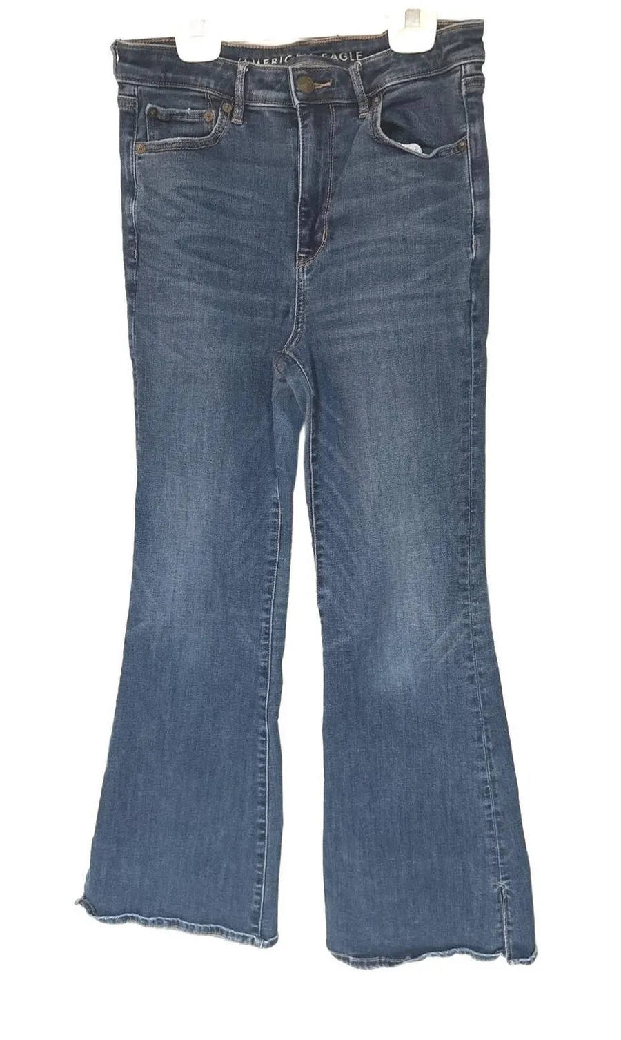 American Eagle Super Hi Rise Flair Jeans Size 10