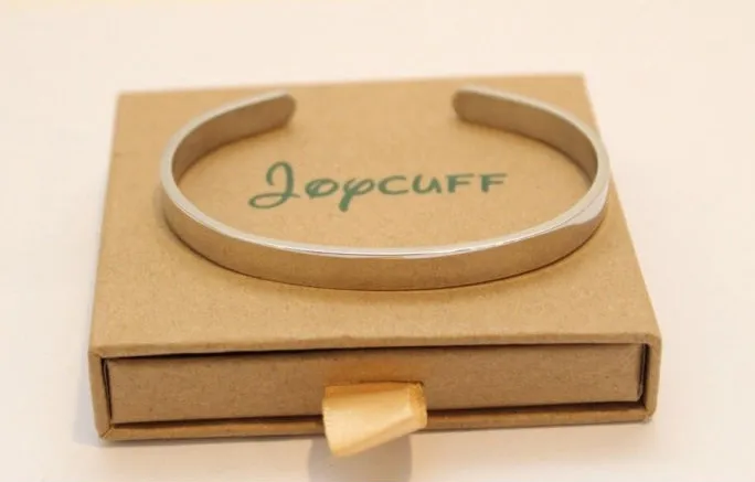 Jopcuff Women’s Expressions Silver Cuff Bracelet One Size