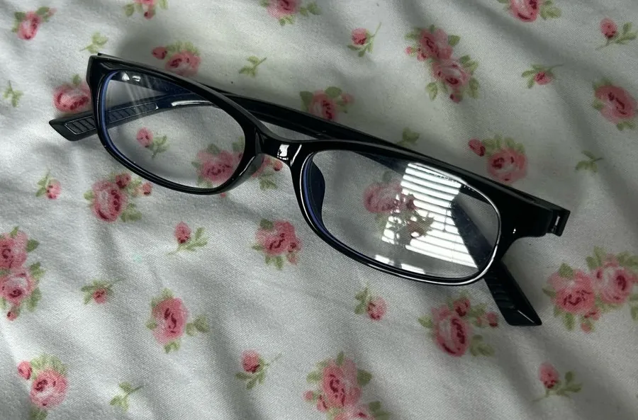 Cosplay Office Siren Black Rectangular Eyeglasses