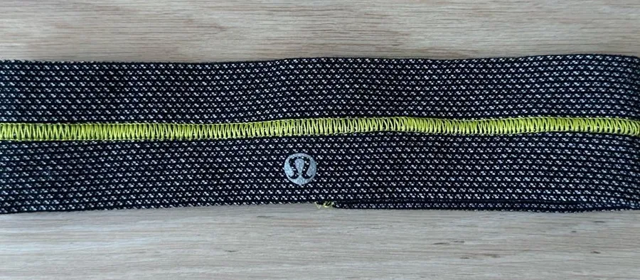 lululemon athletica Black & Yellow Headband