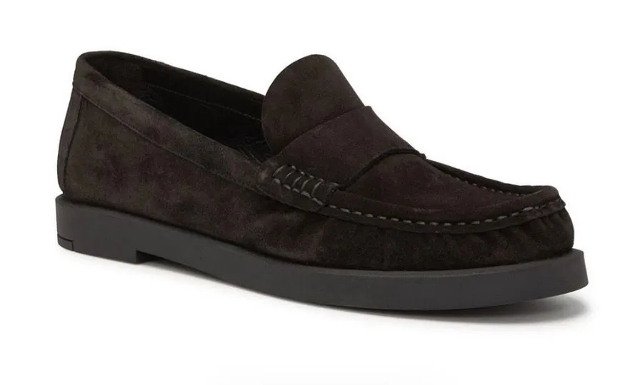 NWOB STUART WEITZMAN BLACK BLAKE LOAFER. Size 7.5. MSRP $450