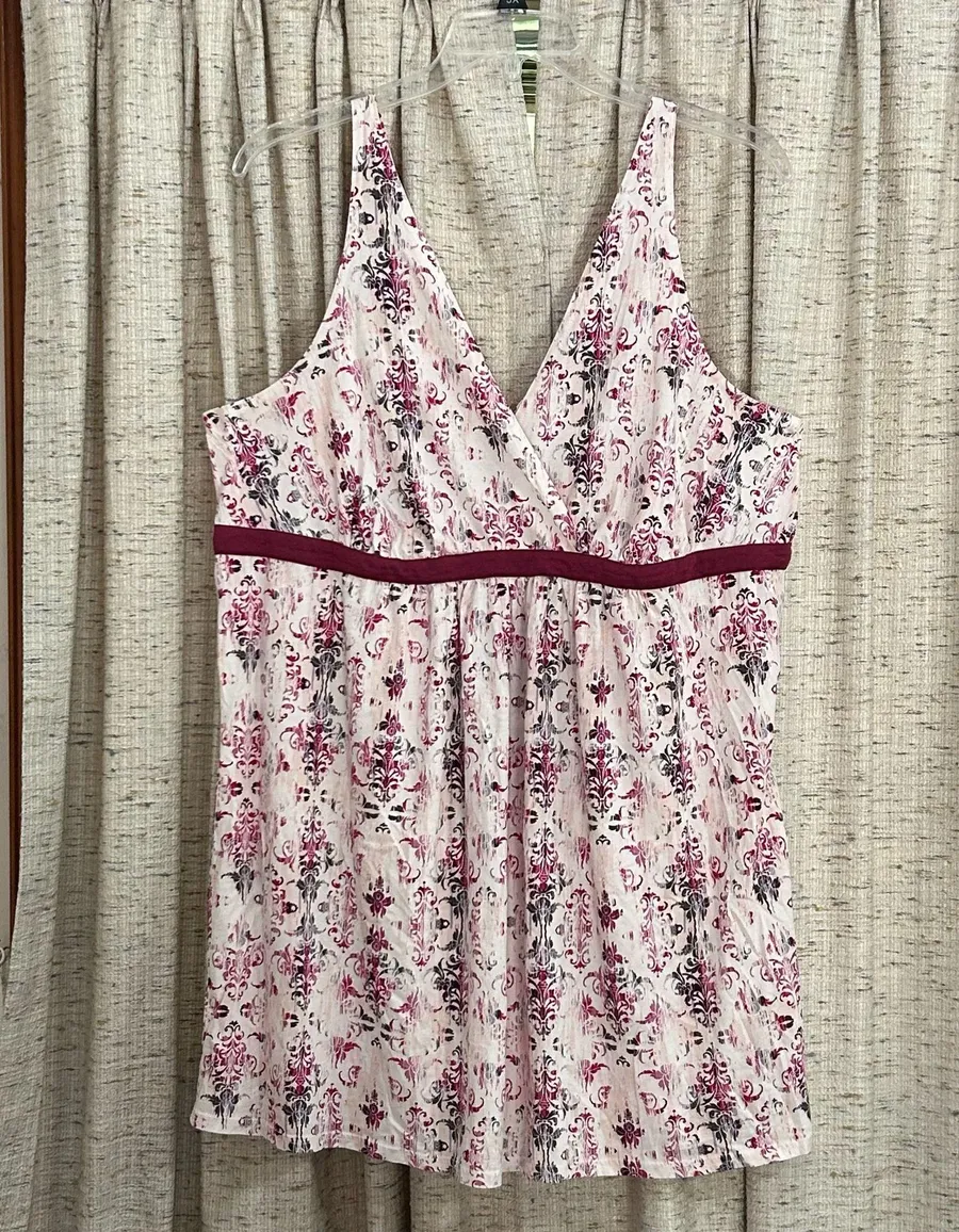 Cacique Sleepwear Chemise Gown