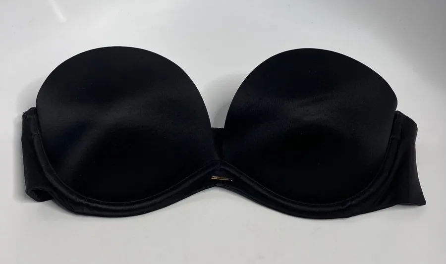 Victoria's Secret Strapless Bra Womens 34B Black Excellent Very Sexy Multi-Way