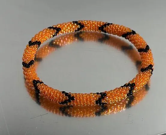 Sashka Pumpkin Carving Bracelet 8"