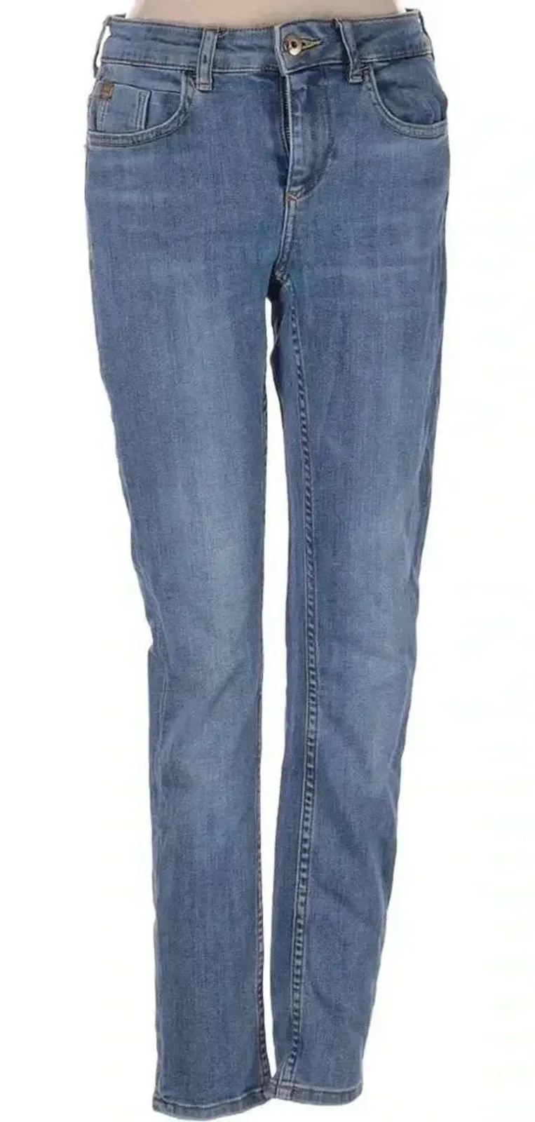 Zara '1975 Denim' Jeans, Women's Light Wash Blue, Casual Everyday Wear size 4
