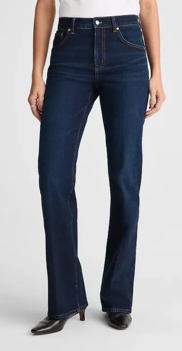 Madewell Relaxed Bootcut Jeans high rise dark wash women’s Size 29 NWT