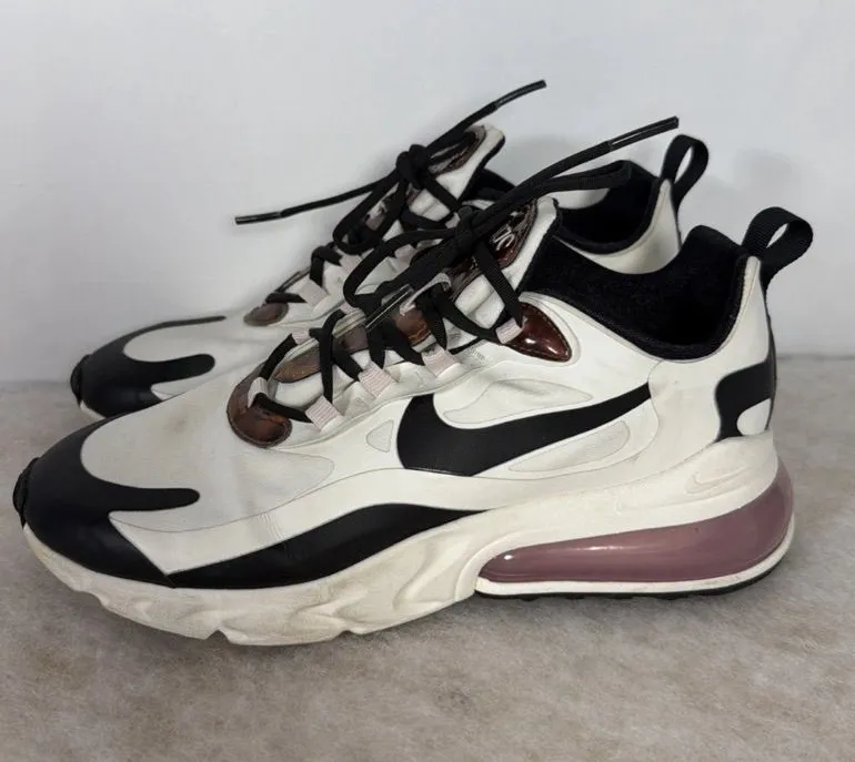 Nike Air Max 270 React Sail Barely Black Tortoise CU4752-100 Sneakers Shoes W8