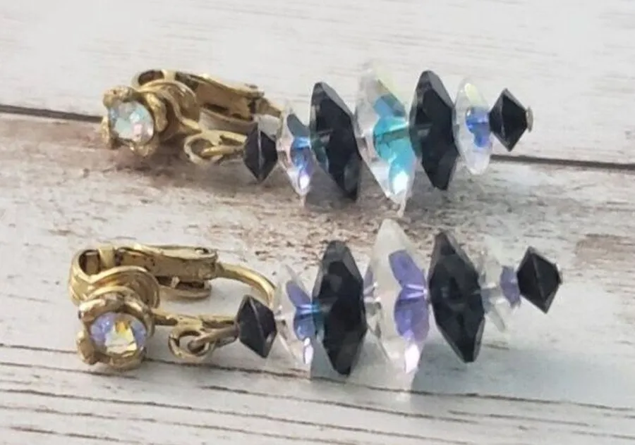 Vintage Clip On Earrings