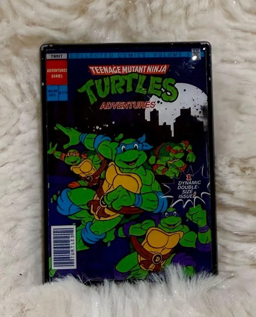 Teenage Mutant Ninja Turtles Comic Cover Blind Box Enamel Pin Green